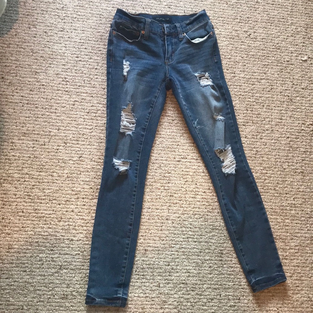 Ripped Aeropostale jeans